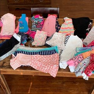 48 piece bundle: girls clothes size 24 mth and 2T